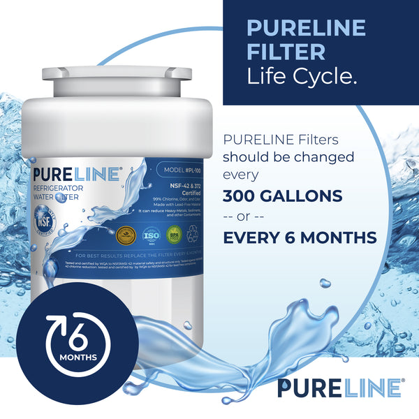 Pureline Replacement for GE MWF  Kenmore 46-9991 Refrigerator Water Filter - Pure Line Filters