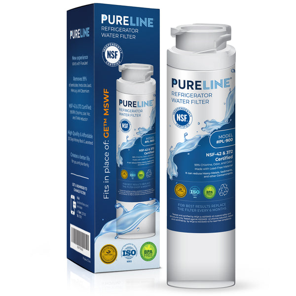 Pureline Replacement for GE MSWF and Kenmore 9914, 46-9914 Refrigerator Water Filter.